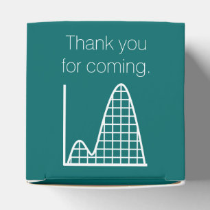 It Adds Up in Teal Favour Box