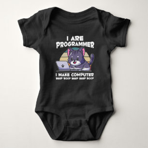 IT admin humour computer science student saying Baby Bodysuit