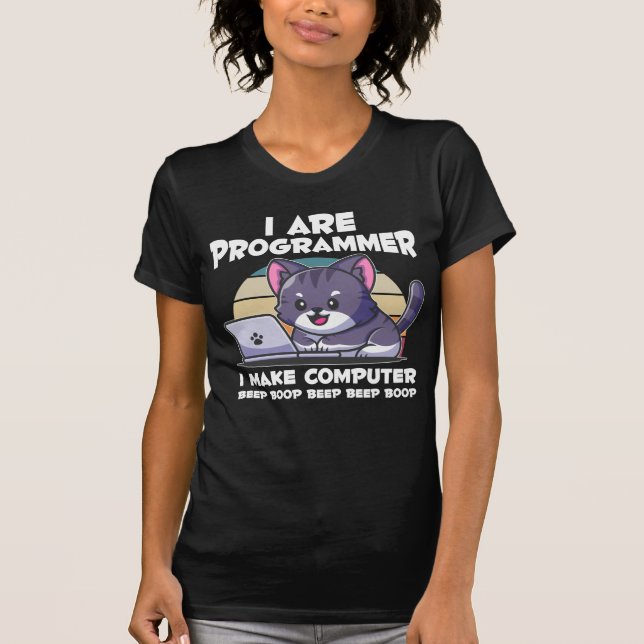 IT admin humour computer science student saying T-Shirt (Front)