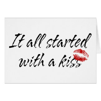 It All Started With A Kiss Maternity