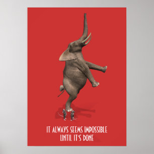 It Always Seems Impossible Until It's Done!! Poster