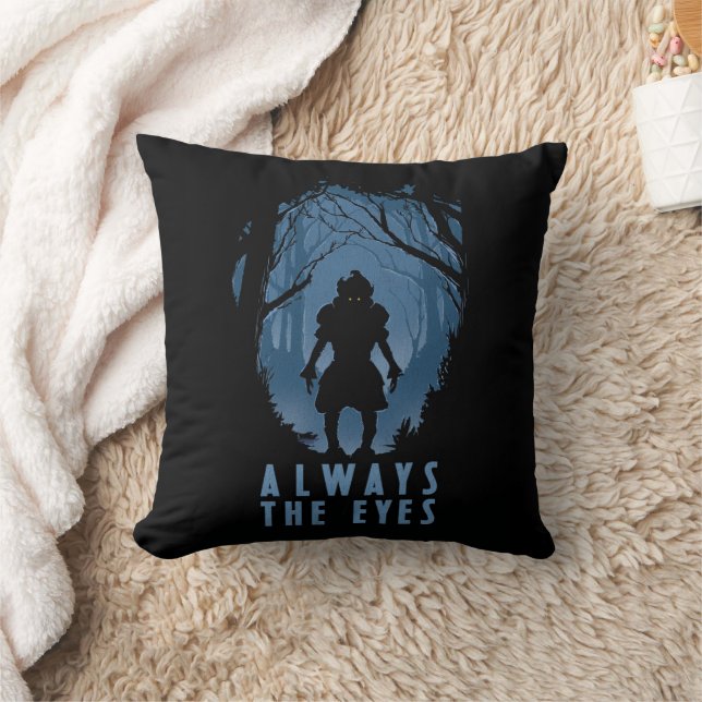 IT Always The Eyes Forest Silhouette Cushion (Blanket)