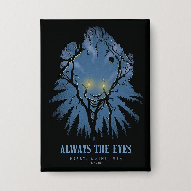 IT Always The Eyes Pareidolic Tree Tops (Front)