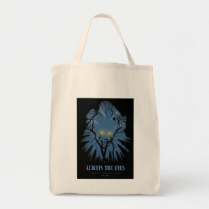 IT Always The Eyes Pareidolic Tree Tops Tote Bag