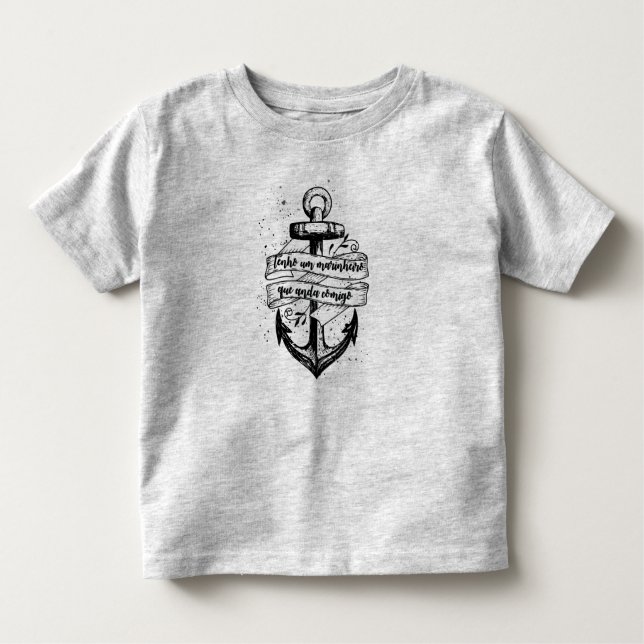It anchors - marine toddler T-Shirt (Front)