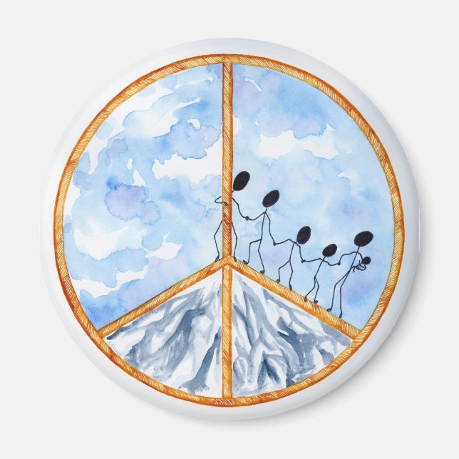 "It Begins With Me" Magnet (Front)