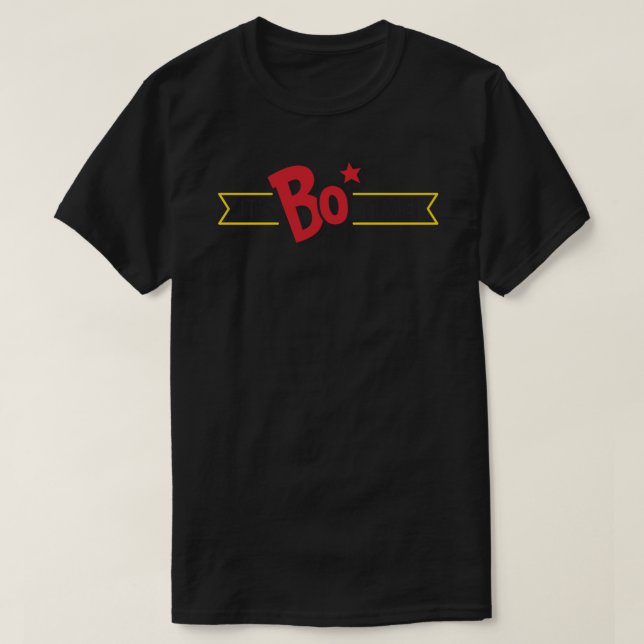 It Bo Time! - Bojangles (Black Text) Sticker.png T-Shirt (Design Front)