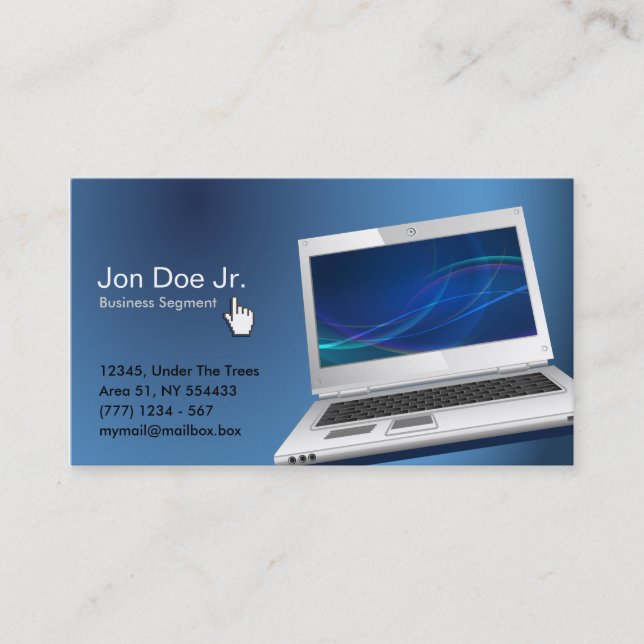 IT business card (Front)