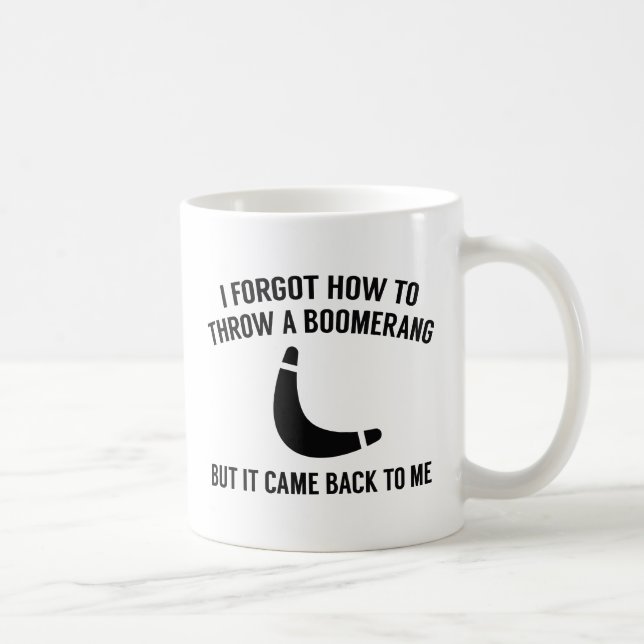 It Came Back To Me Coffee Mug (Right)