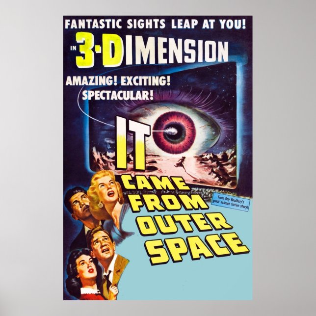 It Came From Outer Space Poster (Front)