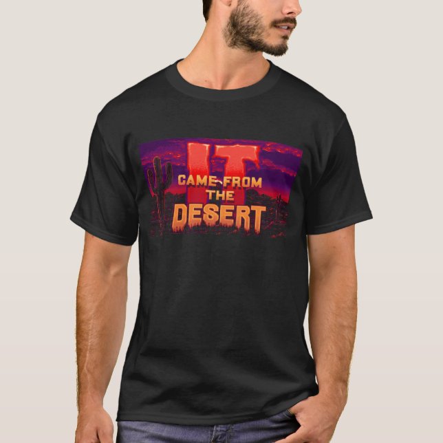 It Came From The Desert T-Shirt Retro Gaming Amiga (Front)