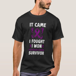 It Came We Fought I Won Testicular Cancer Survivor T-Shirt