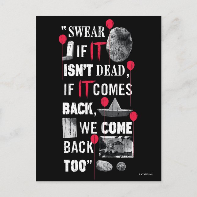 It Chapter 2 | Editorial Graphic Postcard (Front)