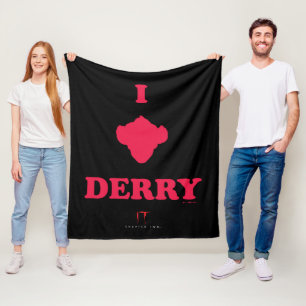 It Chapter 2   I Love Derry Fleece Blanket