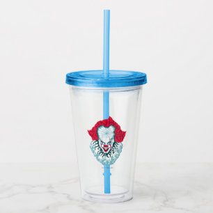 It Chapter 2   Pennywise Acrylic Tumbler