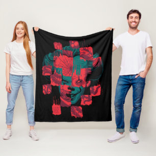 It Chapter 2   Pennywise - Come Back and Play Fleece Blanket