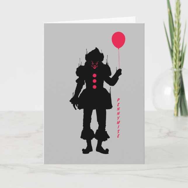 It Chapter 2 | Pennywise Silhouette Card (Front)