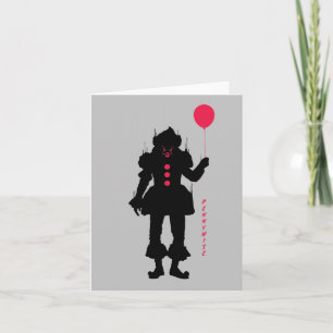 It Chapter 2   Pennywise Silhouette Note Card