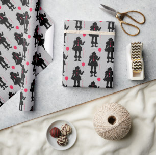 It Chapter 2   Pennywise Silhouette Wrapping Paper