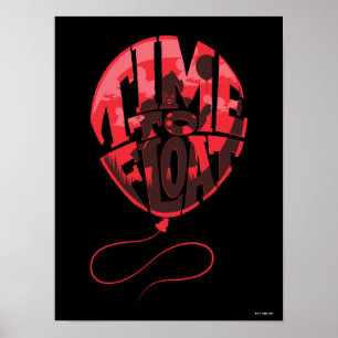 It Chapter 2   Time to Float Balloon Graphic Poster