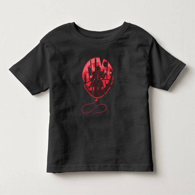 It Chapter 2 | Time to Float Balloon Graphic Toddler T-Shirt (Front)