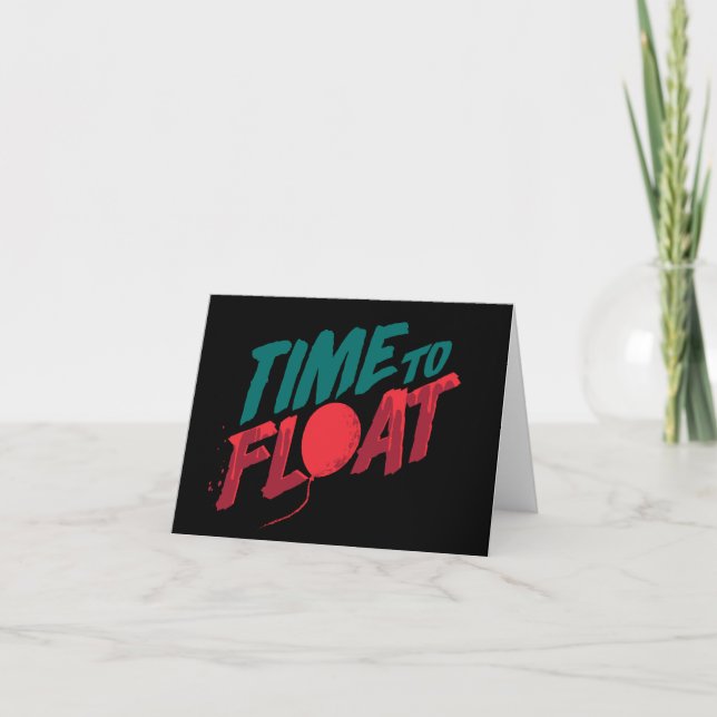 It Chapter 2 | Time to Float Note Card (Front)