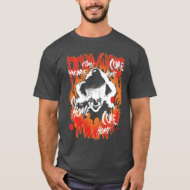 IT Chapterwo Pennywise Fireet Horror Movie friend T-Shirt (Front)