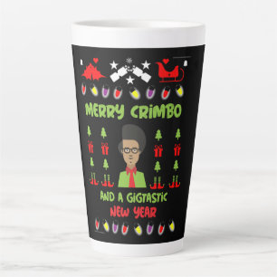 IT Computer Department Geek Xmas  Latte Mug