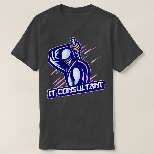IT Consultant expert T-Shirt (Design Front)