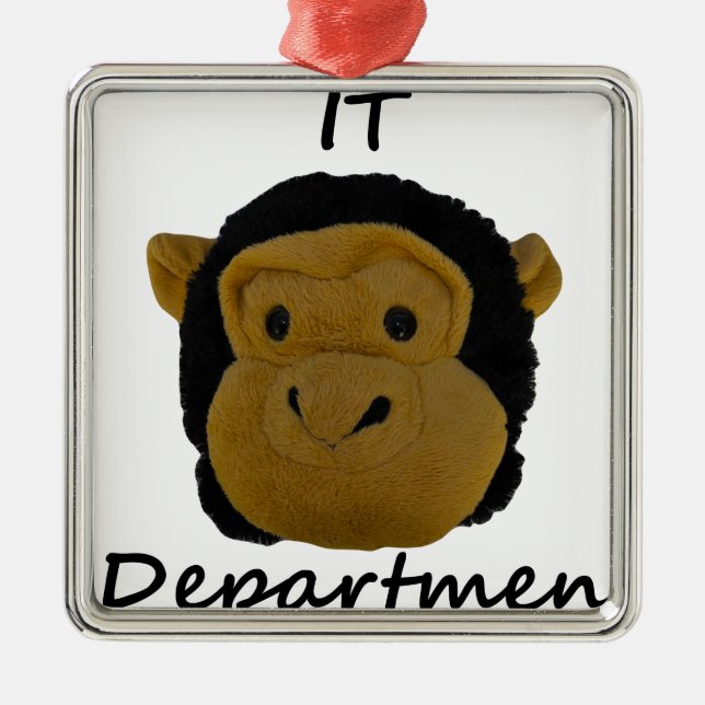It Department Metal Tree Decoration (Front)
