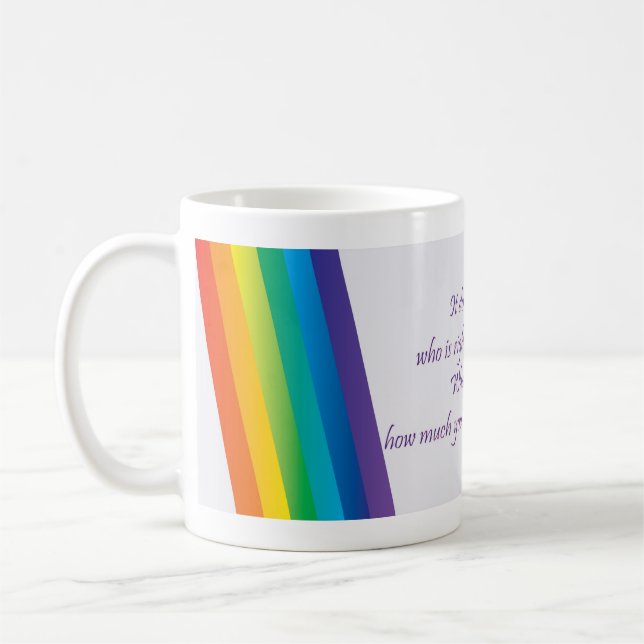 It doesn’t matter who is right or who is wrong coffee mug (Left)