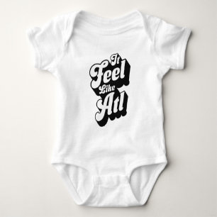It Feel Like Atl Cool Atlanta Gift Retro Vintage  Baby Bodysuit