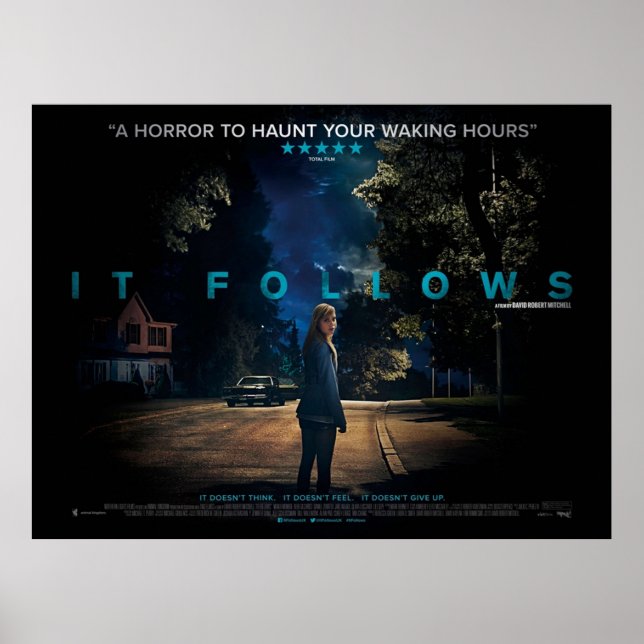 It Follows Movie Poster (Front)