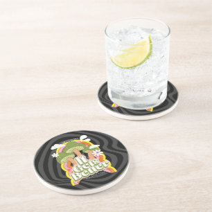 It Gets Better Good Vibes & Groovy Feels Custom Coaster