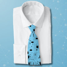 IT Guy Azur Blue Classic Circuit Board