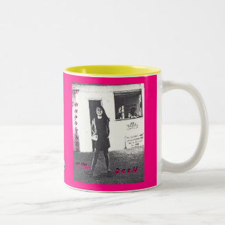 IT HAPPENED AT THE DOCK, THE BOOK_MUG_hot_pink/yel Two-Tone Coffee Mug