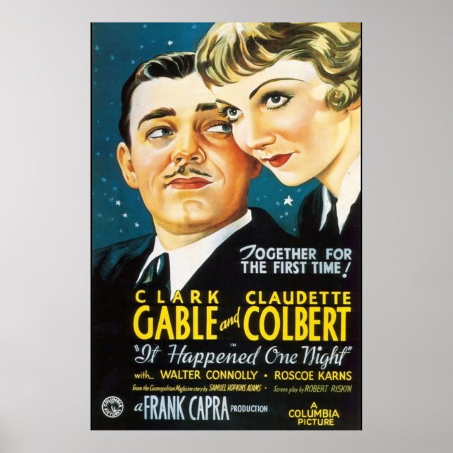 It Happened One Night Poster (Front)