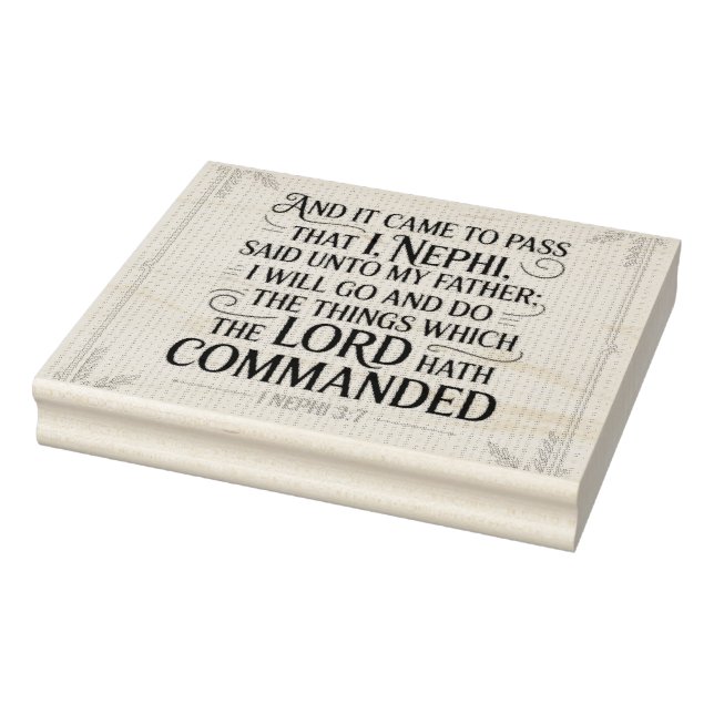 It Has Come to Pass Rubber Stamp (Stamp)