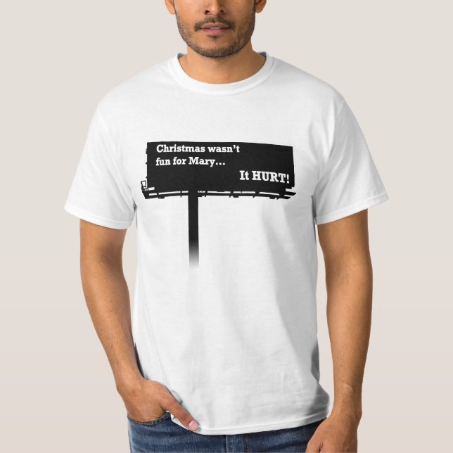 It Hurt! (black) T-Shirt (Front)