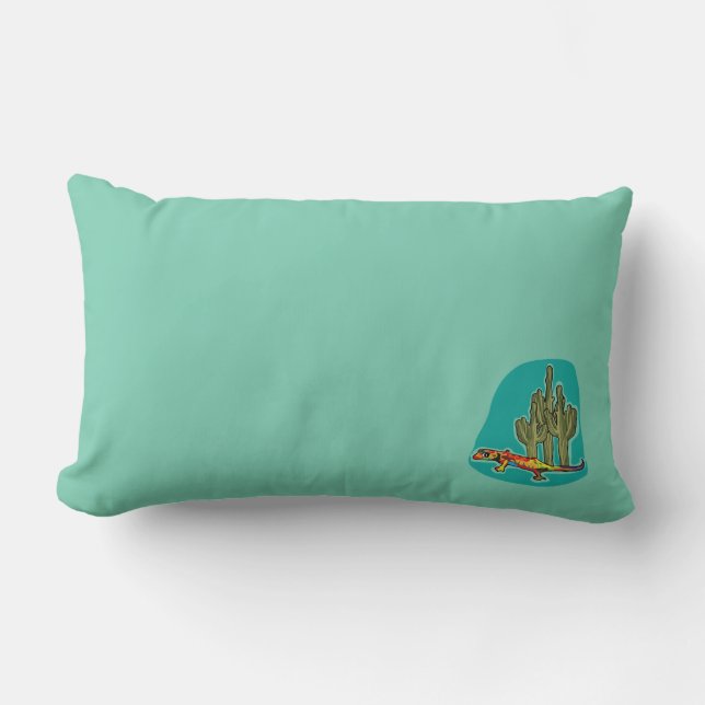 It is a colourful world lumbar cushion (Front)