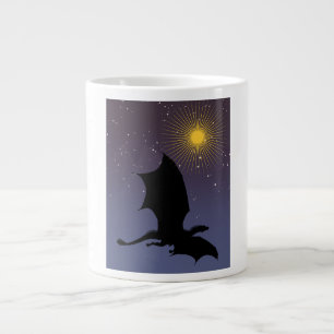 It is a Dragon, it is not your imagination Large Coffee Mug