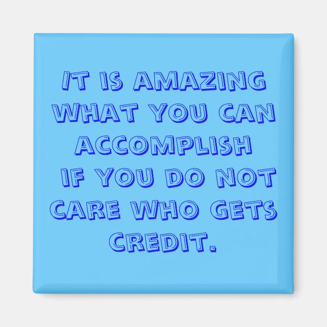 It is amazing magnet (Front)