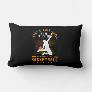 It Is Basketball Season Lumbar Cushion