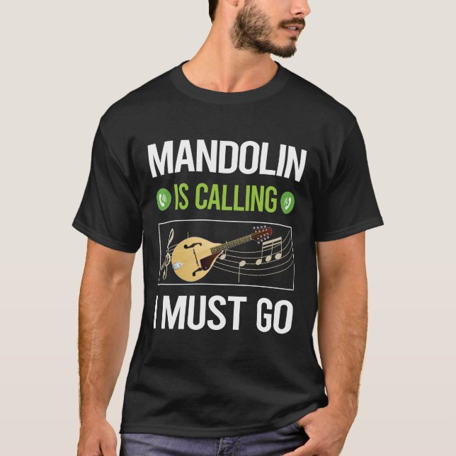 It Is Calling Mandolin T-Shirt (Front)