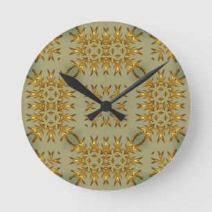 It is Christmas Again - 2 Round Clock