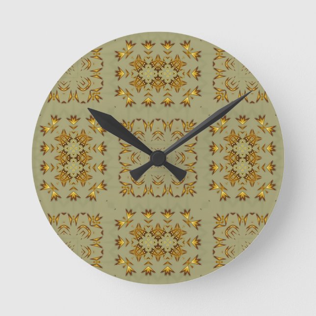 It is Christmas Again - 4 Round Clock (Front)