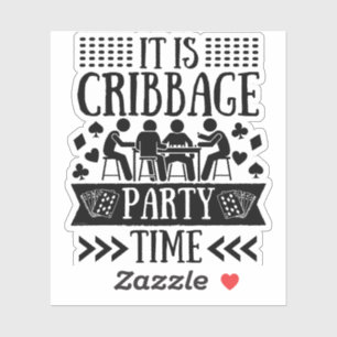 It is cribbage party time   Funny cribbage