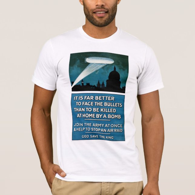 It Is Far Better to Face The Bullets... T-Shirt (Front)
