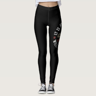It is fatal to enter a war without the will to win leggings