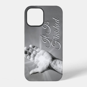 It Is Finished Grayscale iPhone 12 Case